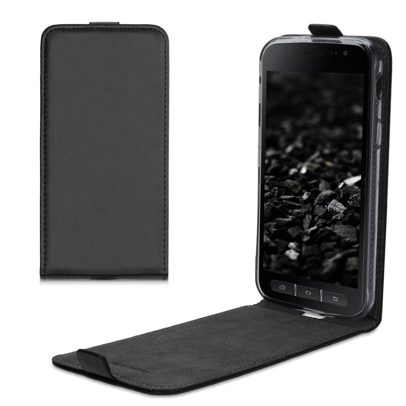 kwmobile Cover compatible with Samsung Galaxy Xcover 4 / 4S - Cell Phone Case - Flip Case