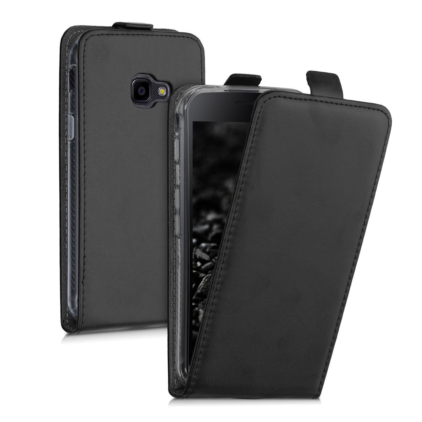kwmobile Cover compatible with Samsung Galaxy Xcover 4 / 4S - Cell Phone Case - Flip Case