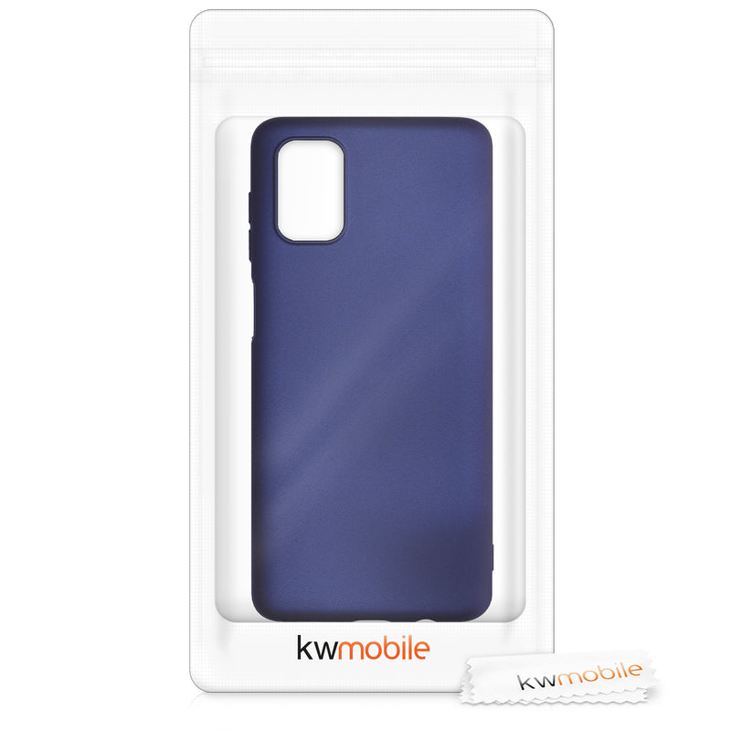 kwmobile Phone Case for Samsung Galaxy M51 - Shimmering Silicone Case - Protective Cover