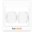 kwmobile Protective Case for Fitbit Versa 3 / Sense Full Body Display Cover Set