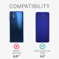 kwmobile Case Compatible with Motorola Moto G9 Play / Moto E7 Plus - Phone Cover
