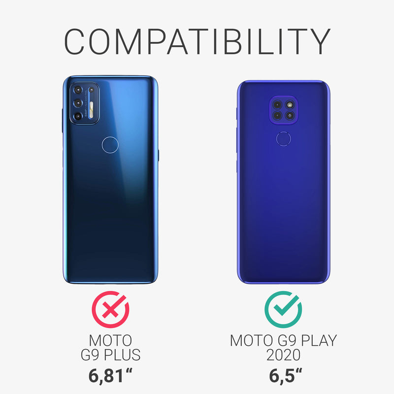 kwmobile Case Compatible with Motorola Moto G9 Play / Moto E7 Plus - Phone Cover
