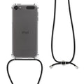kwmobile Case compatible with Apple iPod Touch 6G / 7G (6th and 7th Generation) - with Lanyard - Silicone Protective Case