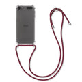 kwmobile Case compatible with Apple iPod Touch 6G / 7G (6th and 7th Generation) - with Lanyard - Silicone Protective Case