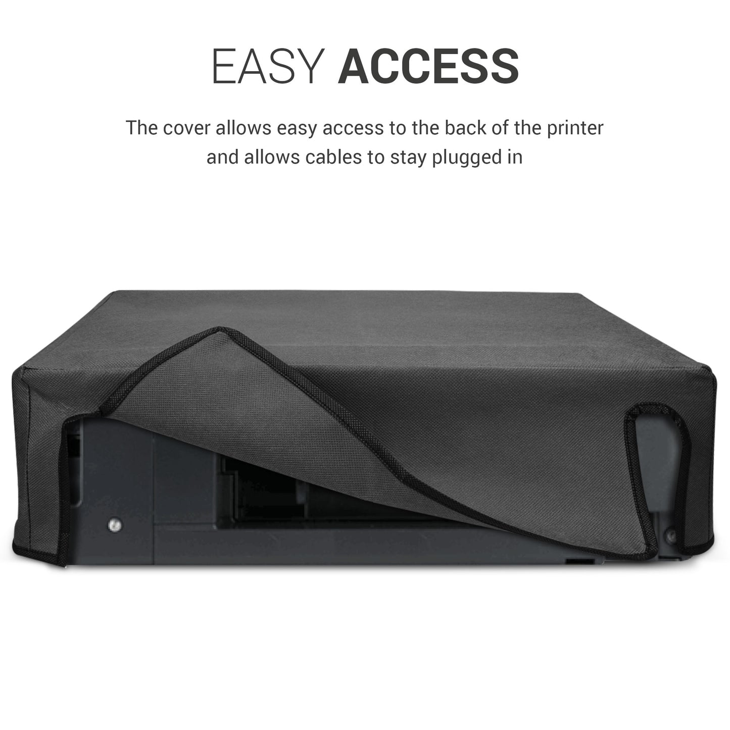 kwmobile Cover compatible with Canon Pixma TS5350 / TS5351 / TS5352 - Printer Cover Case - Dust Cover Protective Hood Protective Sleeve
