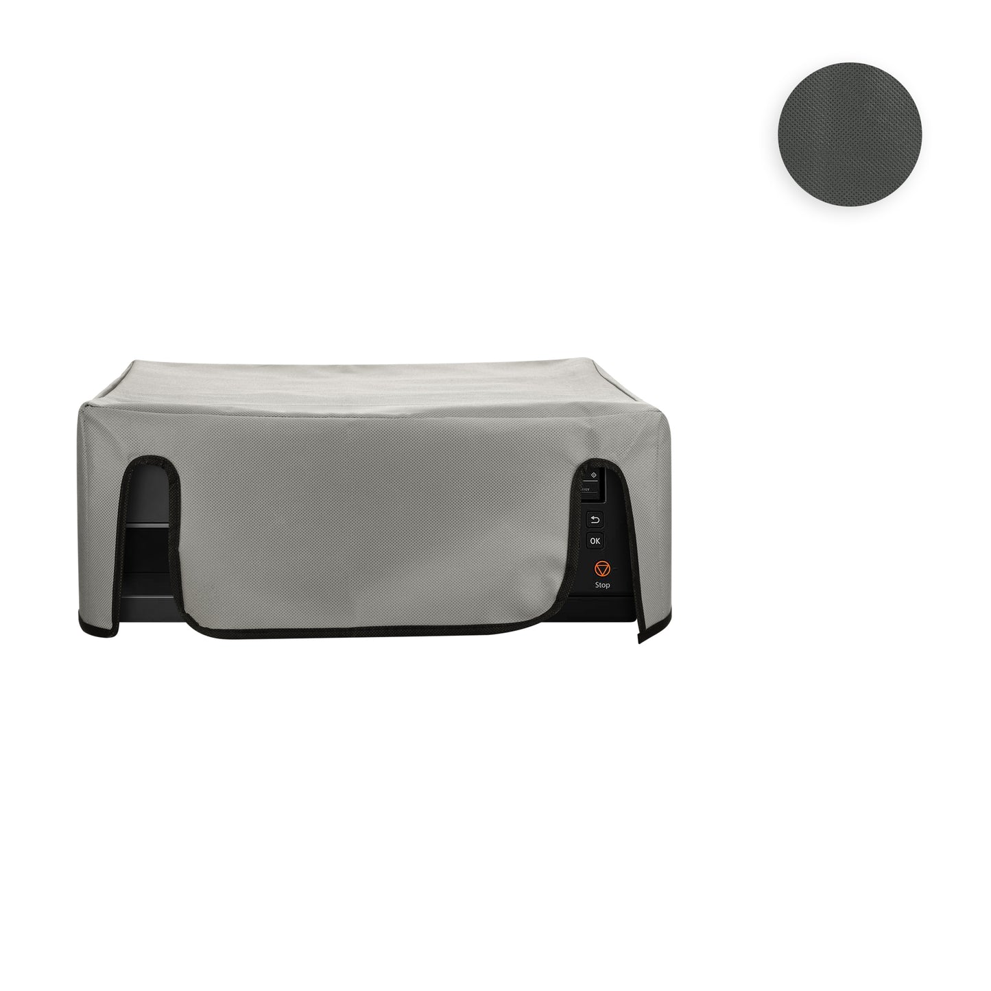 kwmobile Cover kompatibel mit Canon Pixma TS6350 - Tasche Hülle Drucker - Staubschutzhülle Schutzhaube Schutzhülle - Dunkelgrau Dunkelgrau  