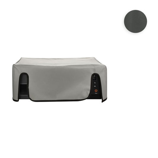 kwmobile Cover kompatibel mit Canon Pixma TS6350 - Tasche Hülle Drucker - Staubschutzhülle Schutzhaube Schutzhülle - Dunkelgrau Dunkelgrau  