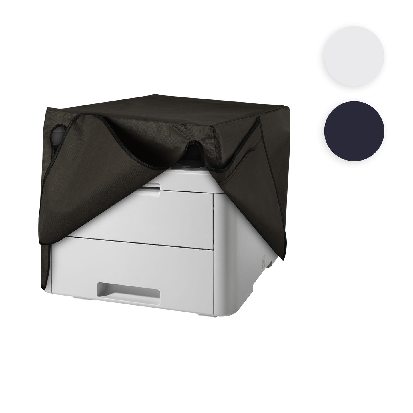 kwmobile Cover kompatibel mit Brother DCP-L3510CDW / L3710CW / L3730CDN / L3750CDW - Tasche Hülle Drucker - Staubschutzhülle Schutzhaube Schutzhülle - Hellgrau Hellgrau  