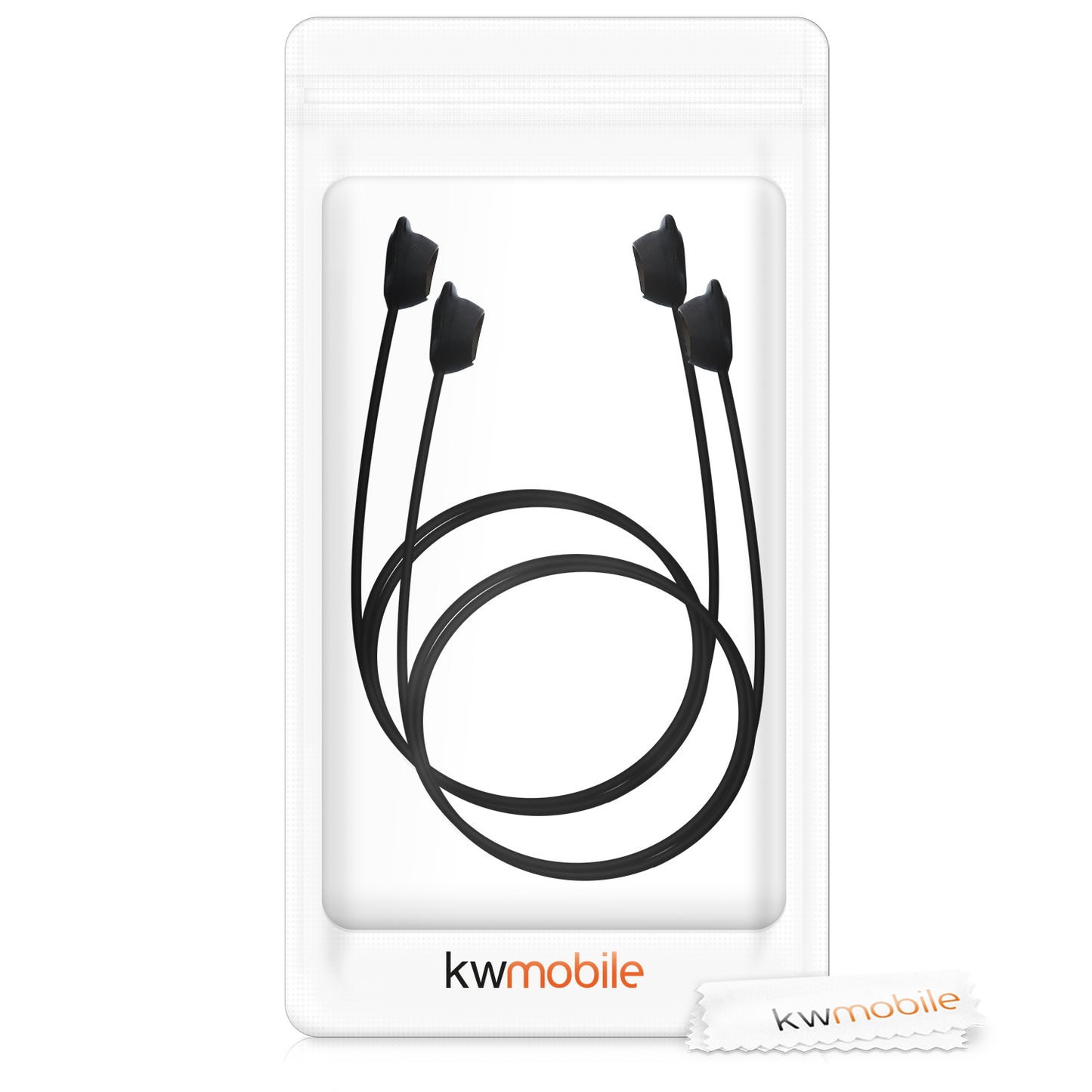 kwmobile Lanyard compatible with Samsung Galaxy Buds / Buds Plus Headphones - Headphone Holder Strap