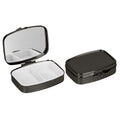 kwmobile Pill Box with 2 Compartments - Small Pill Case - Portable Medicine Box
