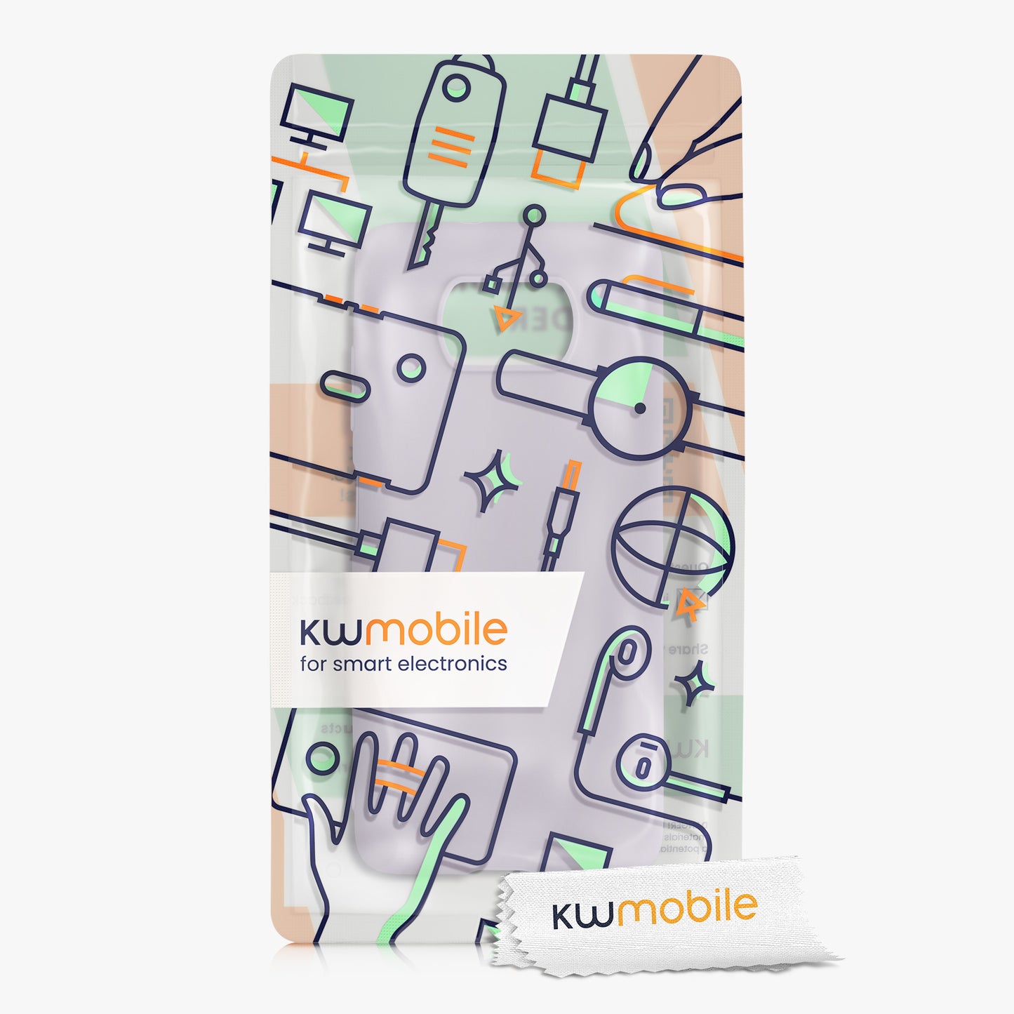 kwmobile Phone Case for Xiaomi Poco X3 NFC / Poco X3 Pro Case - Wireless Charging - Protective Cover