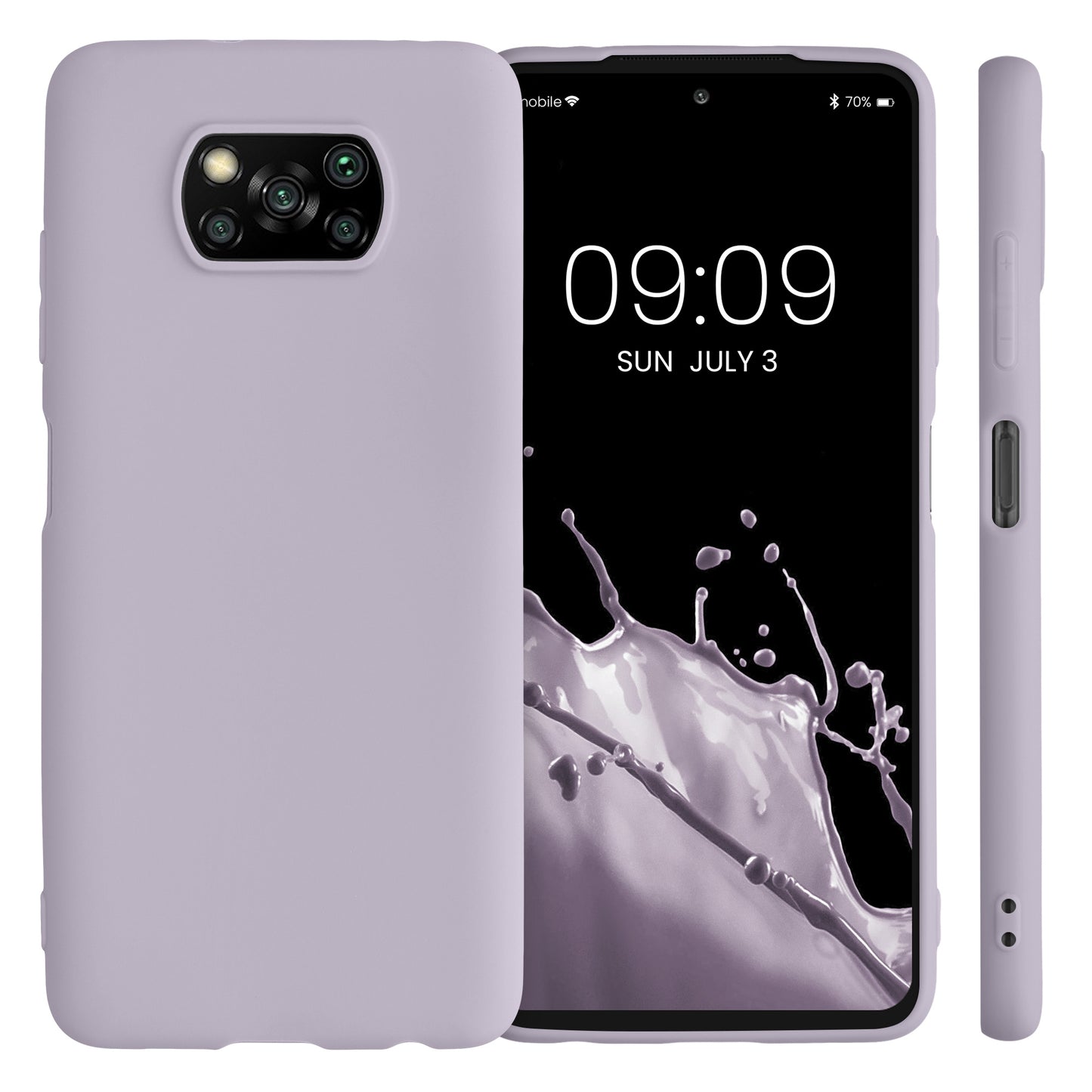 kwmobile Phone Case for Xiaomi Poco X3 NFC / Poco X3 Pro Case - Wireless Charging - Protective Cover