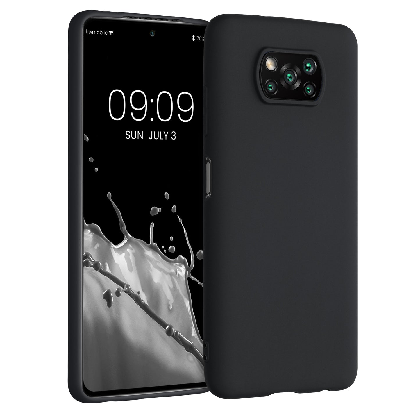 kwmobile Phone Case for Xiaomi Poco X3 NFC / Poco X3 Pro Case - Wireless Charging - Protective Cover