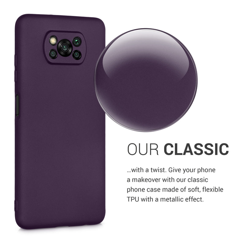 kwmobile Case for Xiaomi Poco X3 NFC / Poco X3 Pro - Silicone Phone Cover
