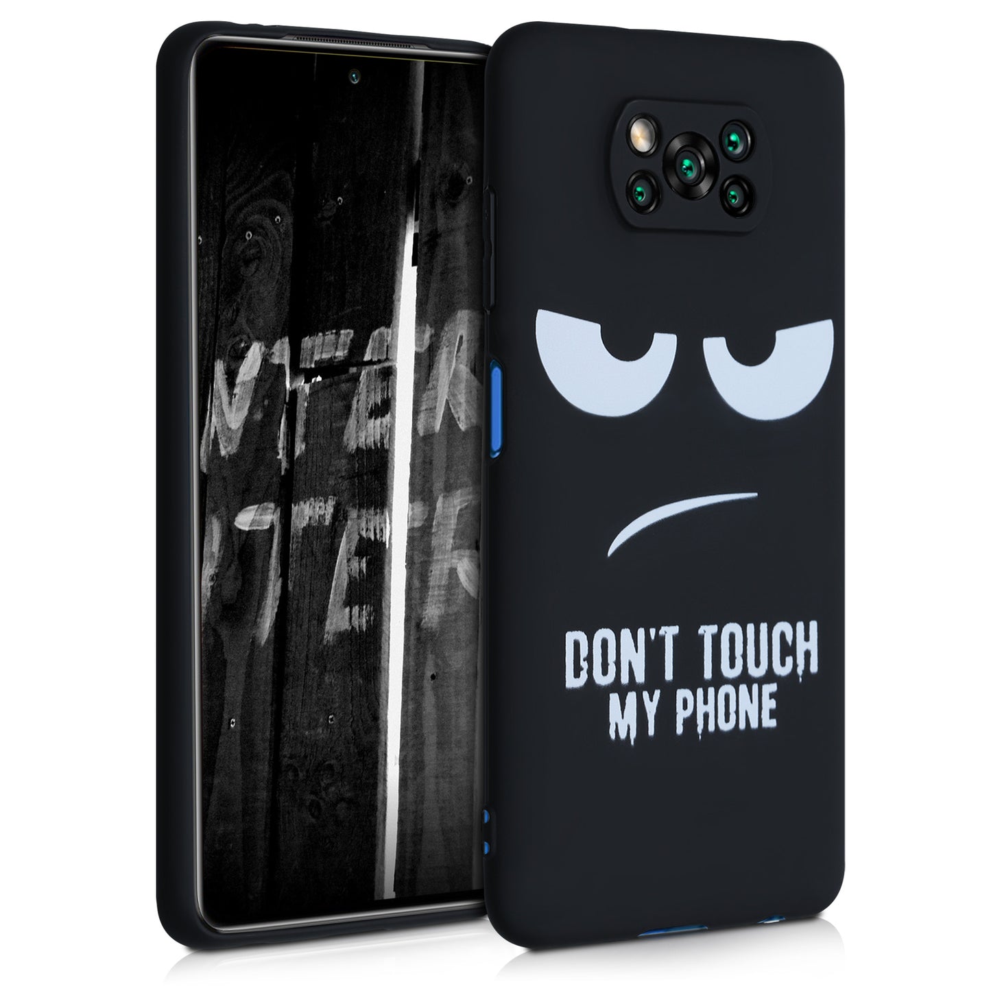 kwmobile Case Compatible with Xiaomi Poco X3 NFC / Poco X3 Pro - Silicone Phone Cover