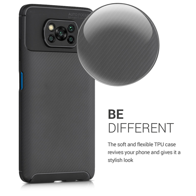 kwmobile Case Compatible with Xiaomi Poco X3 NFC / Poco X3 Pro - Silicone Phone Cover