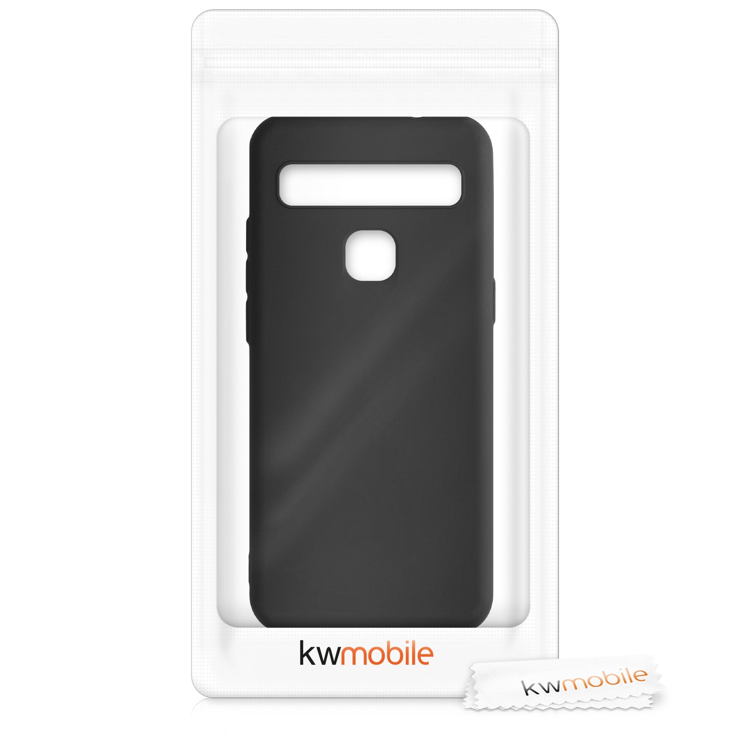 kwmobile Case for TCL 10L - Wireless Charging - Protective Cover