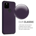 kwmobile Case for Google Pixel 5 Silicone Cover Protective Case