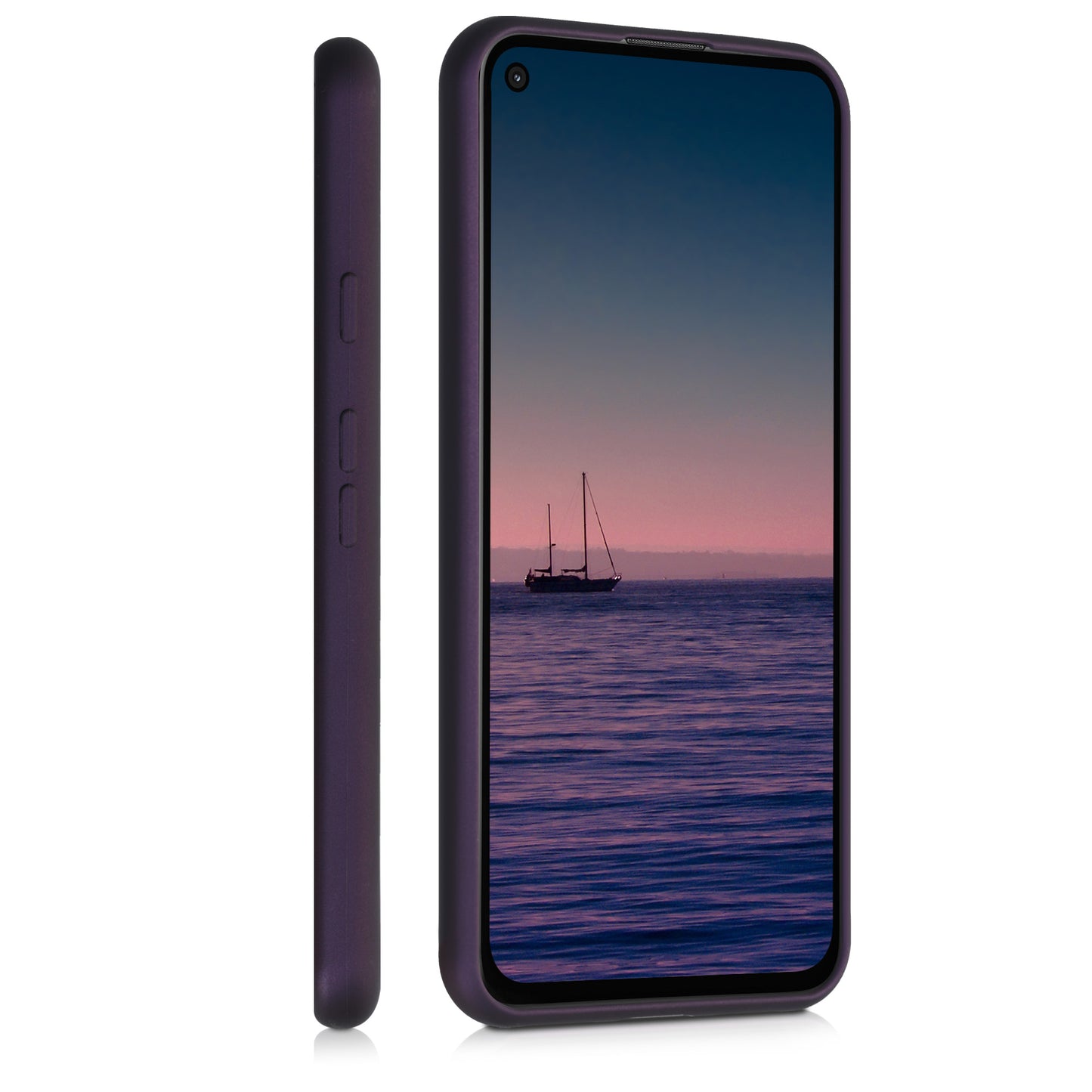 kwmobile Case for Google Pixel 5 Silicone Cover Protective Case