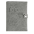 kwmobile Faux Leather Maternity Pass Cover in Nubuck Look - Cover for German Maternity Pass with Extra Pockets