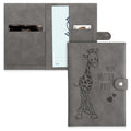 kwmobile Faux Leather Maternity Pass Cover in Nubuck Look - Cover for German Maternity Pass with Extra Pockets