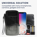 kwmobile Phone Pouch for Smartphones - 6.5" - Phone Bag - 16.5 x 8.9 cm Inner Dimensions