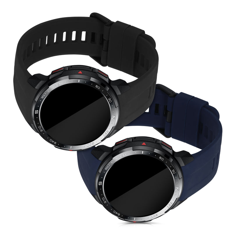 kwmobile Watch Strap for HONOR Watch GS Pro Bracelet Fitness Tracker Band Set Replacement Strap Smartwatch