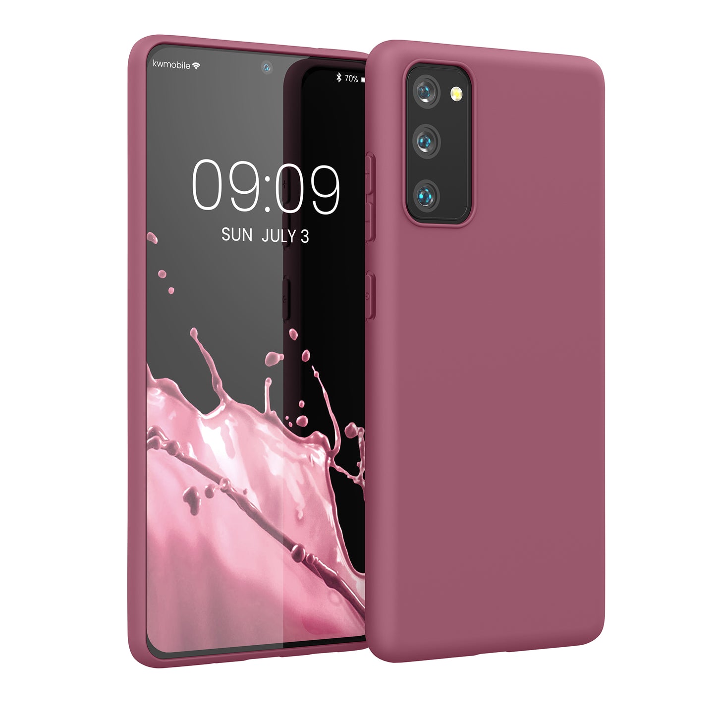 kwmobile Phone Case for Samsung Galaxy S20 FE - Wireless Charging - Protective Cover