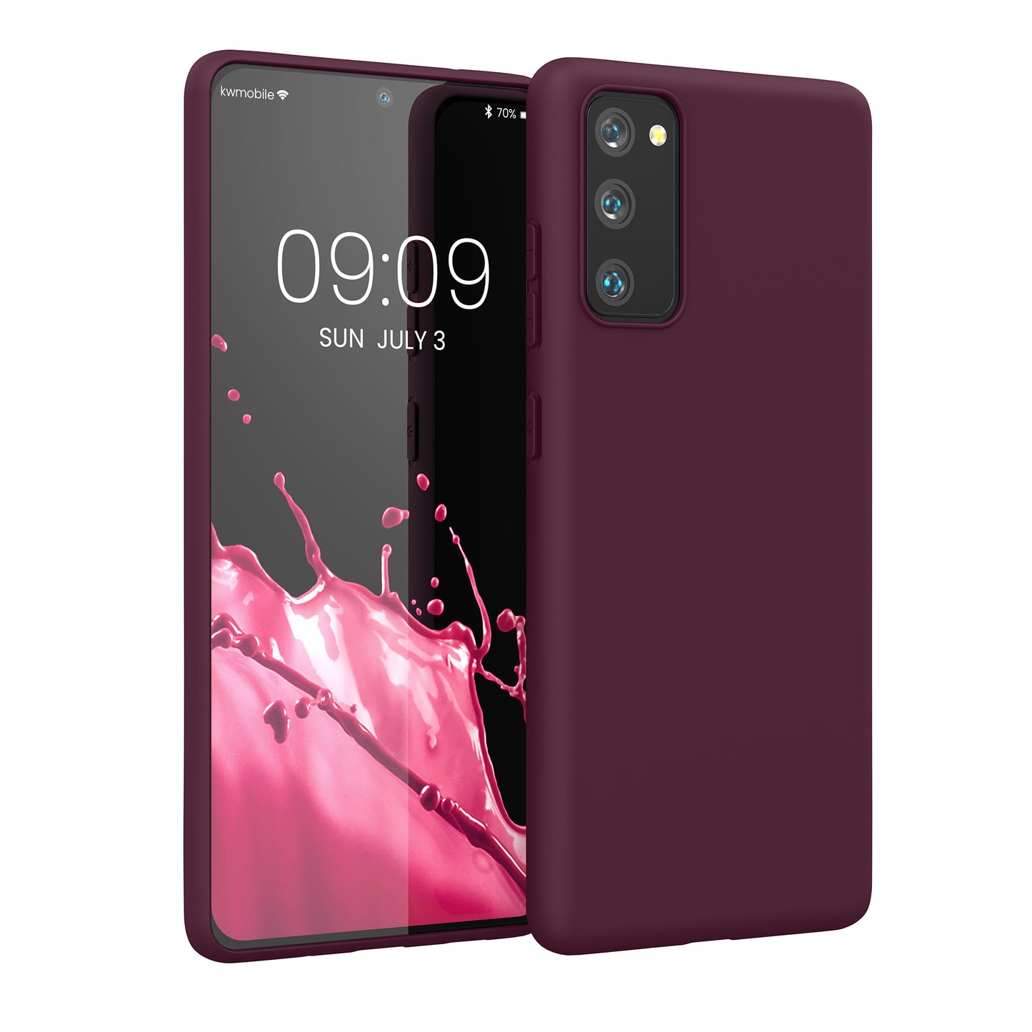 kwmobile Phone Case for Samsung Galaxy S20 FE - Wireless Charging - Protective Cover