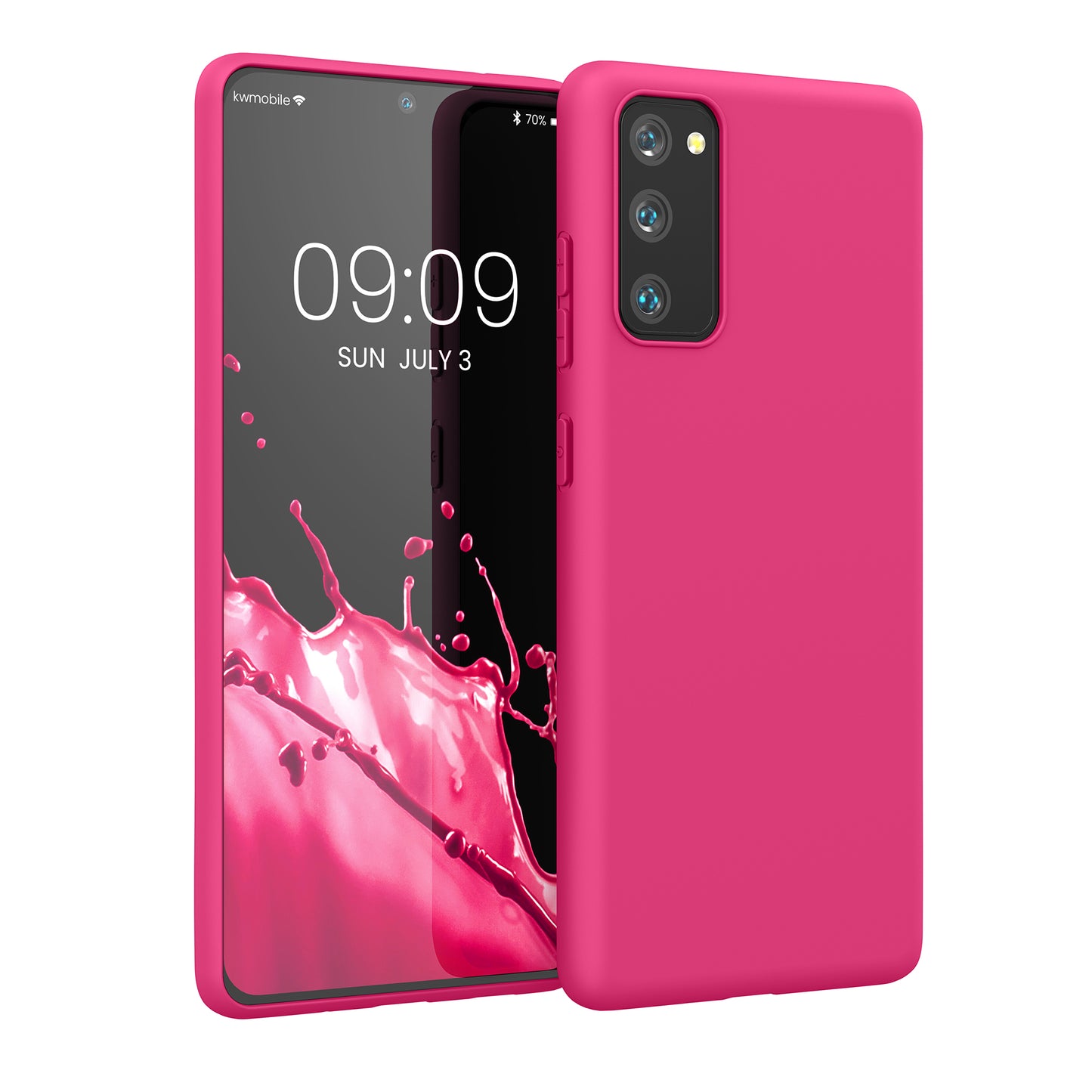 kwmobile Phone Case for Samsung Galaxy S20 FE - Wireless Charging - Protective Cover