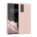 kwmobile Cell Phone Case for Samsung Galaxy S20 FE - Silicone Case - Wireless Charging - Protective Cover