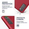 kwmobile Cell Phone Case for Samsung Galaxy S20 FE - Silicone Case - Wireless Charging - Protective Cover