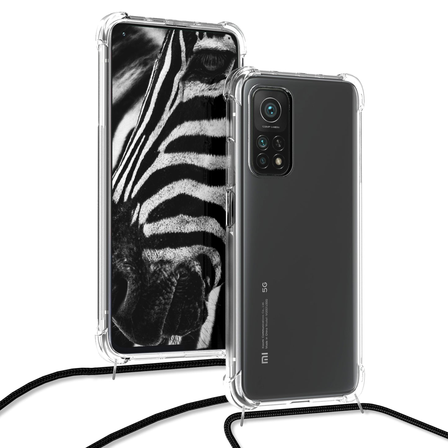 kwmobile Necklace Case Compatible with Xiaomi Mi 10T / Mi 10T Pro