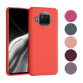 kwmobile Hülle kompatibel mit Xiaomi Mi 10T Lite Hülle - weiches TPU Silikon Case - Cover geeignet für kabelloses Laden - Schwarz matt Schwarz matt  