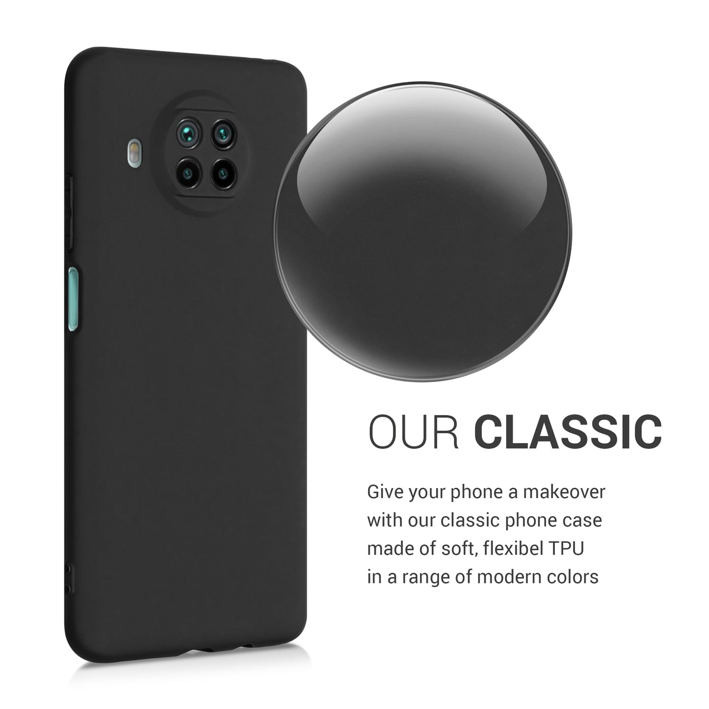 kwmobile Phone Case for Xiaomi Mi 10T Lite Cover Protective Case