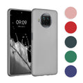 kwmobile Case kompatibel mit Xiaomi Mi 10T Lite Hülle - Schutzhülle aus Silikon metallisch schimmernd - Handyhülle Metallic Blau Metallic Blau  