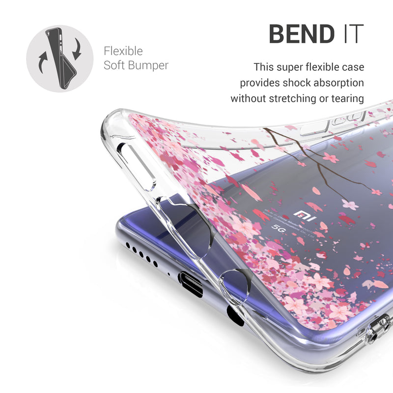 kwmobile Case Compatible with Xiaomi Mi 10T Lite - Silicone Transparent Cover
