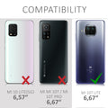 kwmobile Case Compatible with Xiaomi Mi 10T Lite - Silicone Transparent Cover
