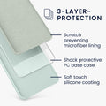 kwmobile Phone Case for Google Pixel 5 - Silicone Case - Wireless Charging - Protective Cover