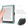 kwmobile Case Compatible with Pocketbook InkPad 3 / 3 Pro / Color / Vivlio InkPad 3 Case - Flip Case with Hand Strap - Faux Leather Cover
