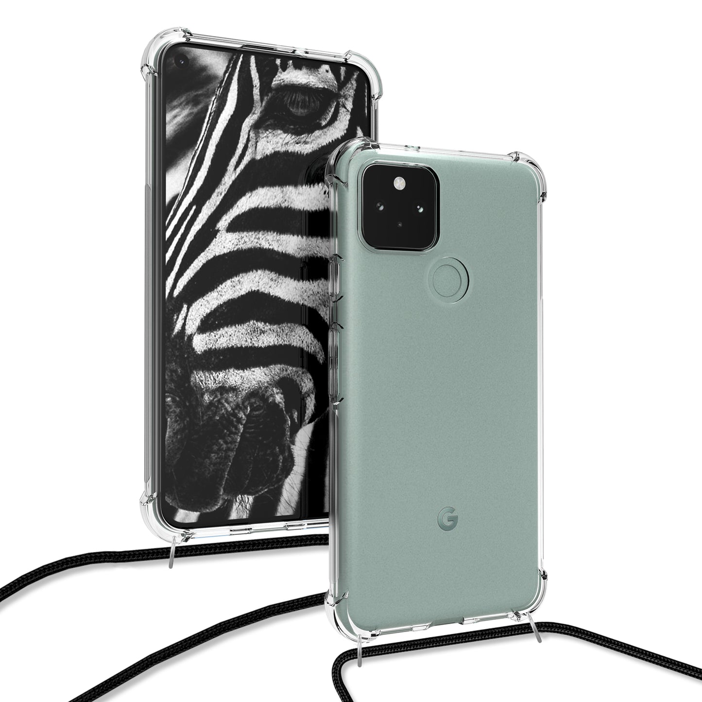 kwmobile Necklace Case compatible with Google Pixel 5 Cover