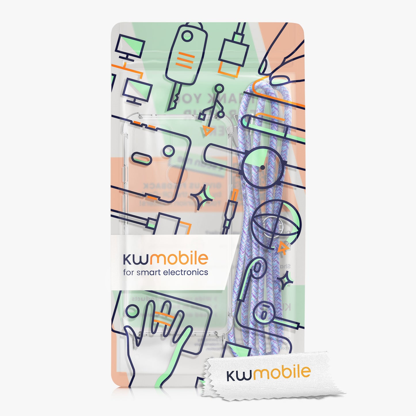 kwmobile Necklace Case compatible with Google Pixel 4a 5G Case