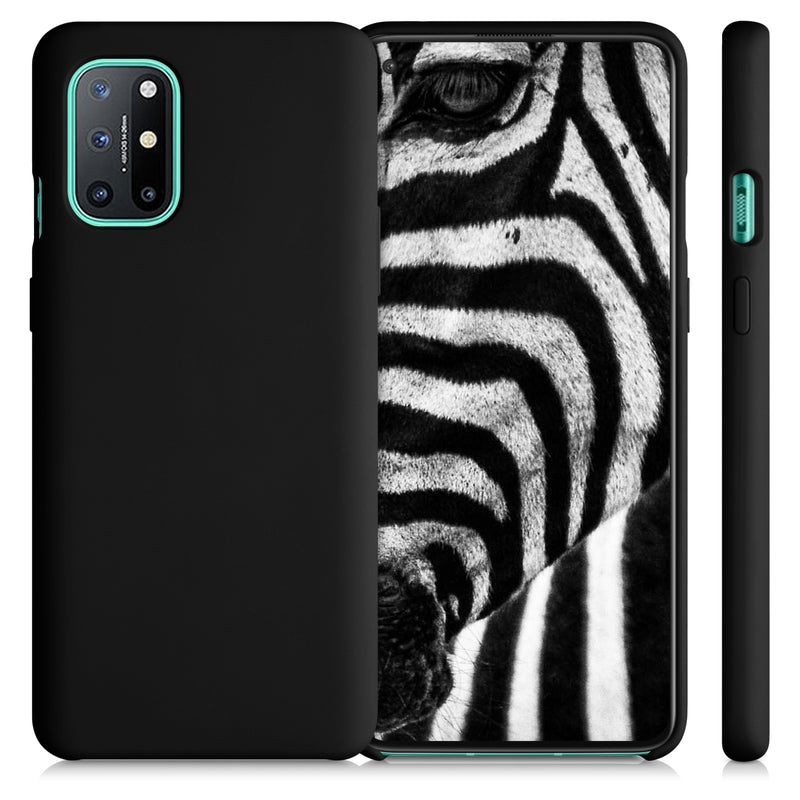 kwmobile Phone Case for OnePlus 8T - Silicone Case - Wireless Charging - Protective Cover