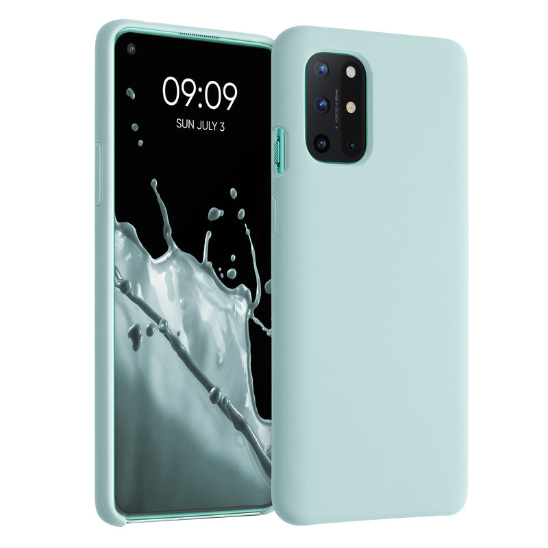 kwmobile Phone Case for OnePlus 8T - Silicone Case - Wireless Charging - Protective Cover