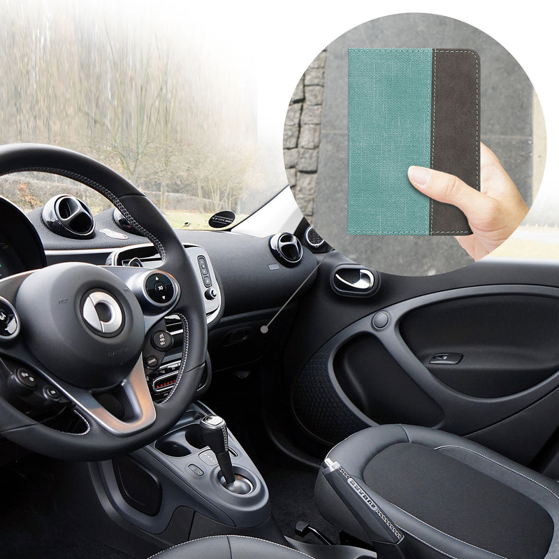 kwmobile Vehicle Registration Holder with Card Slots - Pouch for Car Registration Document Driving License