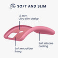 kwmobile Case Compatible with Google Pixel 5 - Rubberized Silicone Phone Case - Protective Cover for Wireless Charging - Case