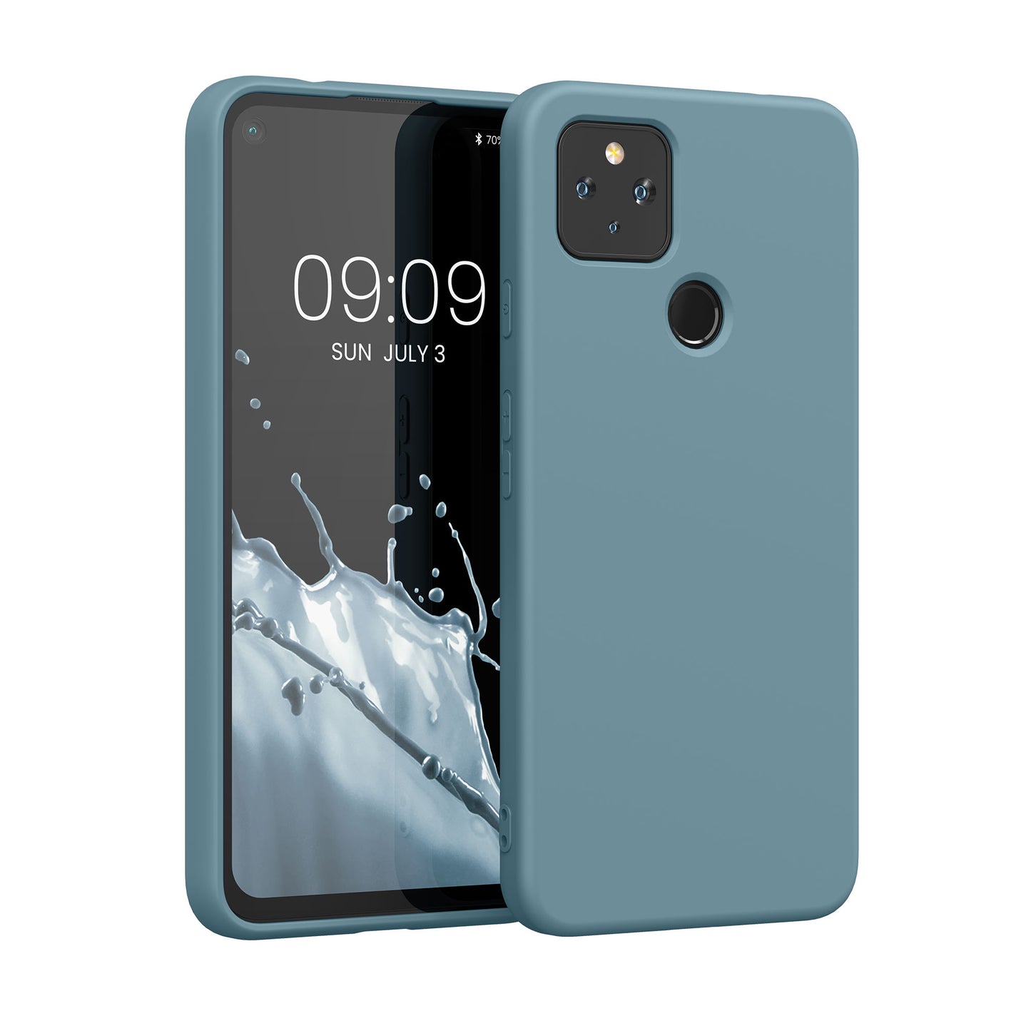 kwmobile Case Compatible with Google Pixel 4a 5G Protective Cover for Wireless Charging Case