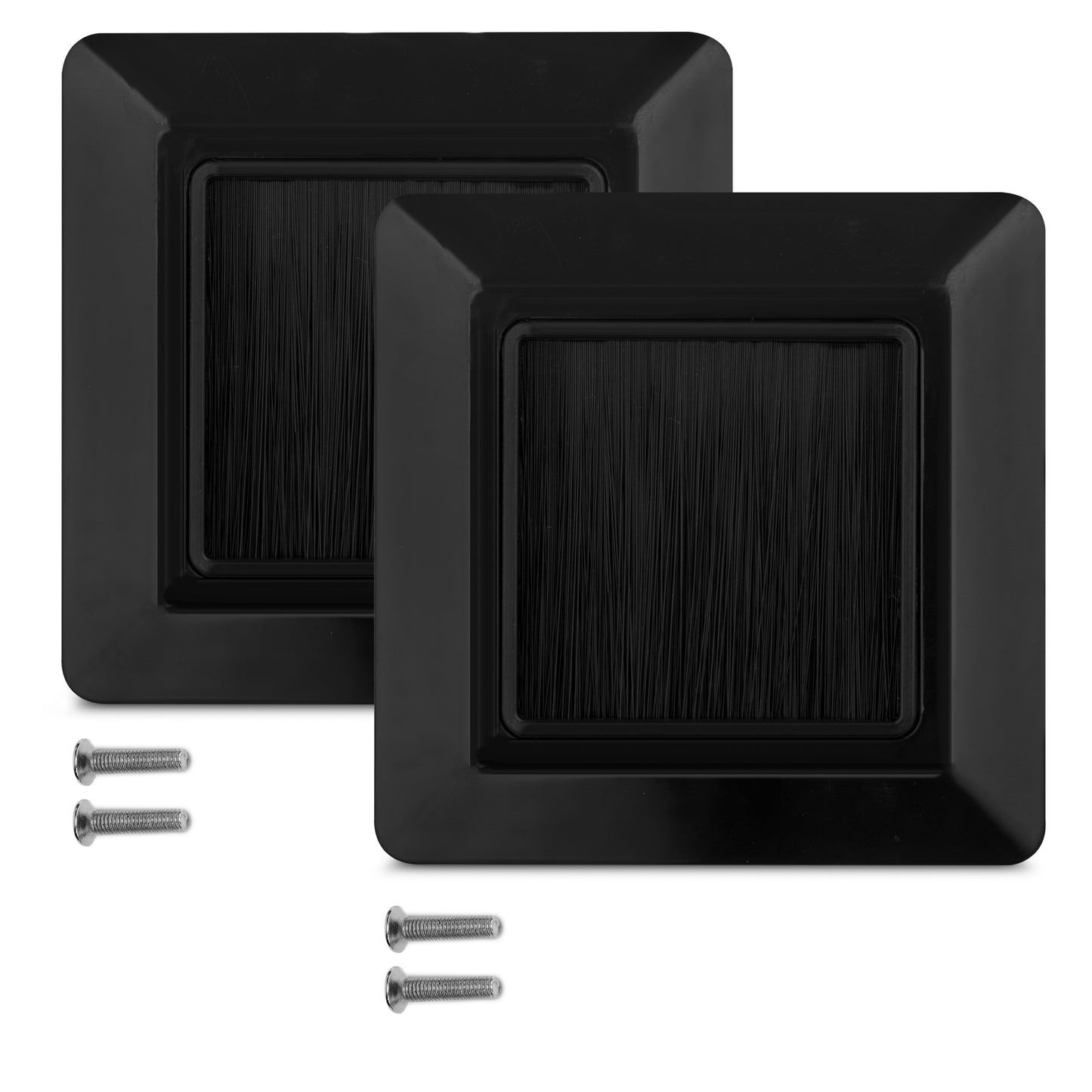 Aperture cable gland flush-mounted