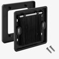 Aperture cable gland flush-mounted
