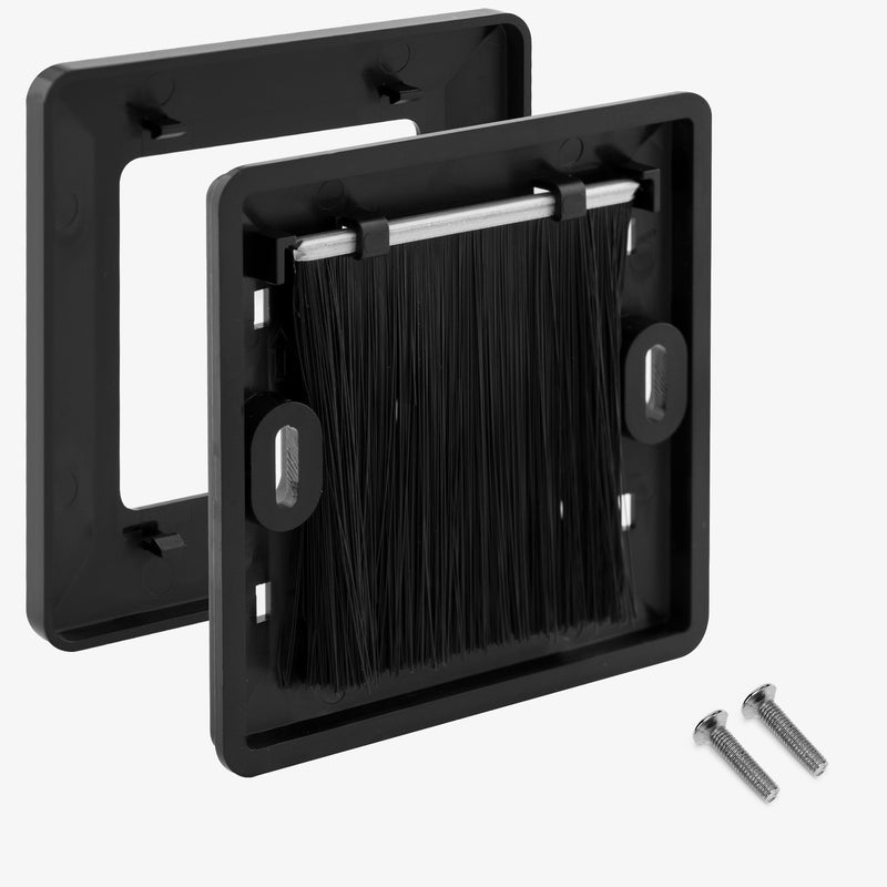 Aperture cable gland flush-mounted